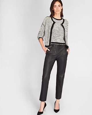 Leather Cigarette Pant