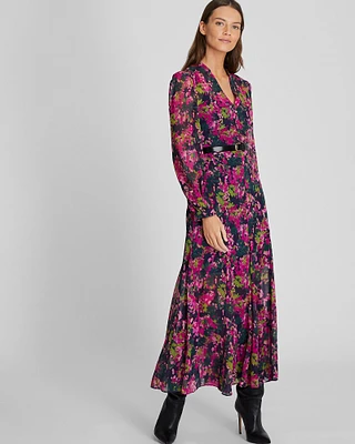 Floral Print Maxi Dress