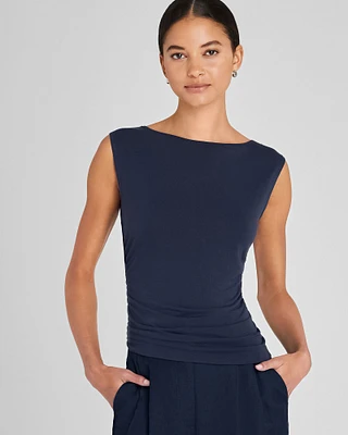 Ruched Knit Top