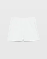 Textured High-Rise Short