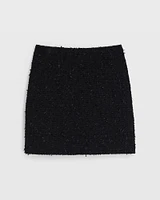 Bouclé Mini Skirt