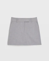 Lightweight Wool Mini Skirt