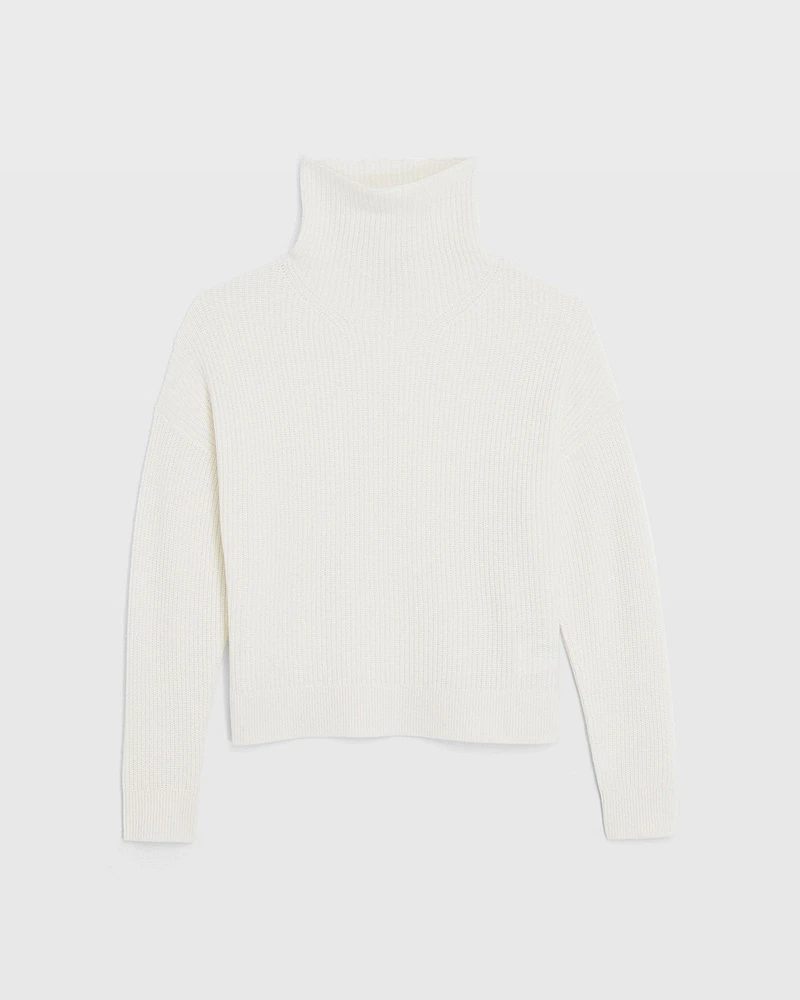 Cashmere Mockneck Sweater