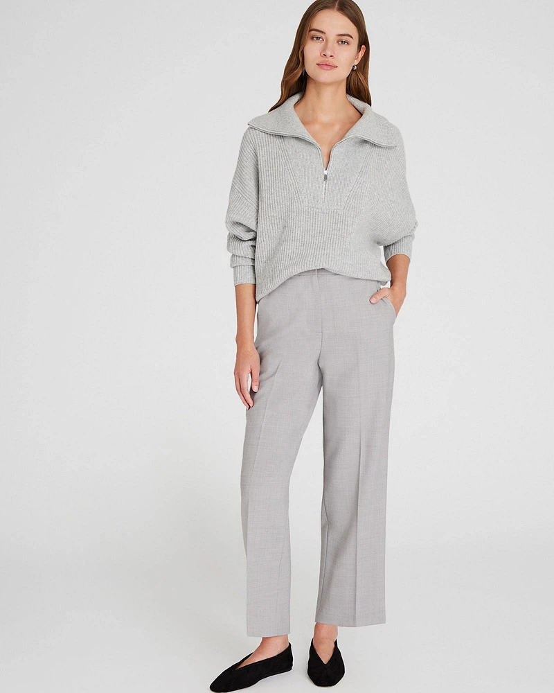Cashmere Quarter-Zip Sweater