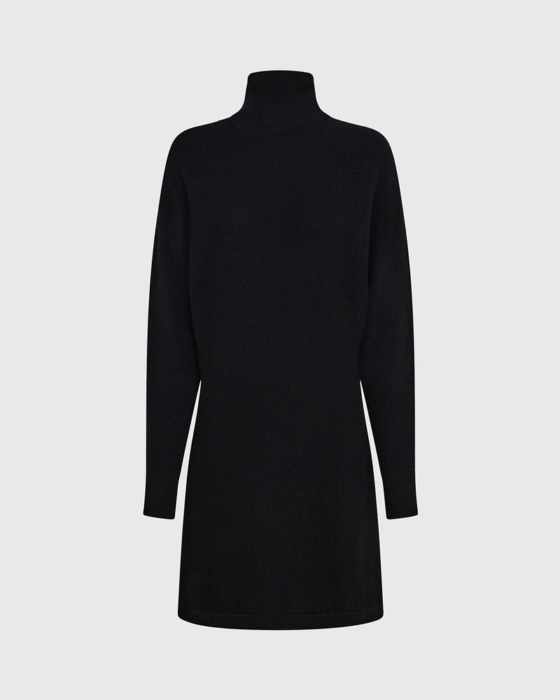 Cashmere Turtleneck Mini Dress