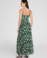 Pleated Occasion Maxi Dress