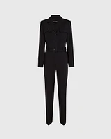 Tailored Crepe Jumpsuit