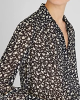 Shirred Shoulder Blouse