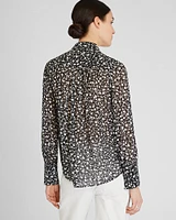 Shirred Shoulder Blouse