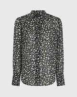 Shirred Shoulder Blouse