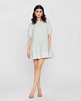 Tiered Cloud Mini Dress