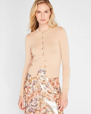 Merino Blend Cardigan