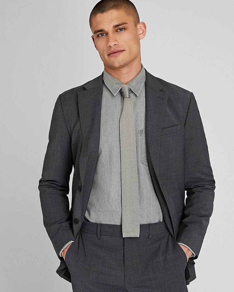 CM Solid Knit Tie