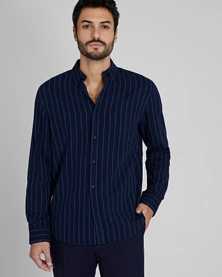 Standard Striped Jaspé Crepe Shirt