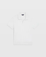 Short Sleeve Tech Johnny Collar Polo