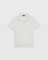 Short Sleeve Tech Johnny Collar Polo