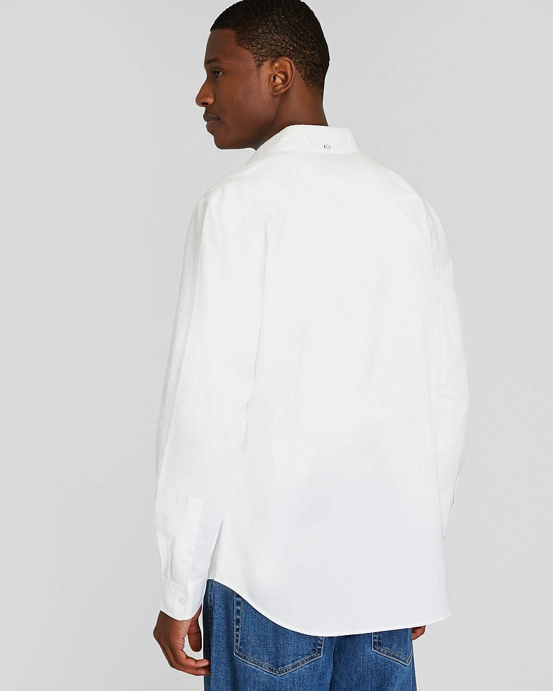 Slim Lightweight Oxford Shirt