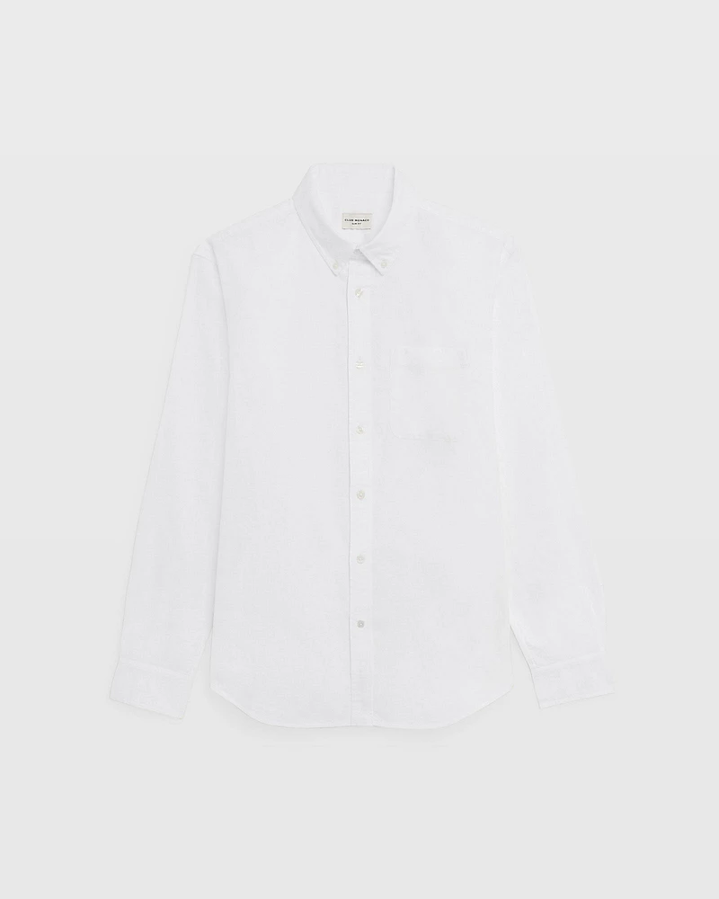 Slim Lightweight Oxford Shirt