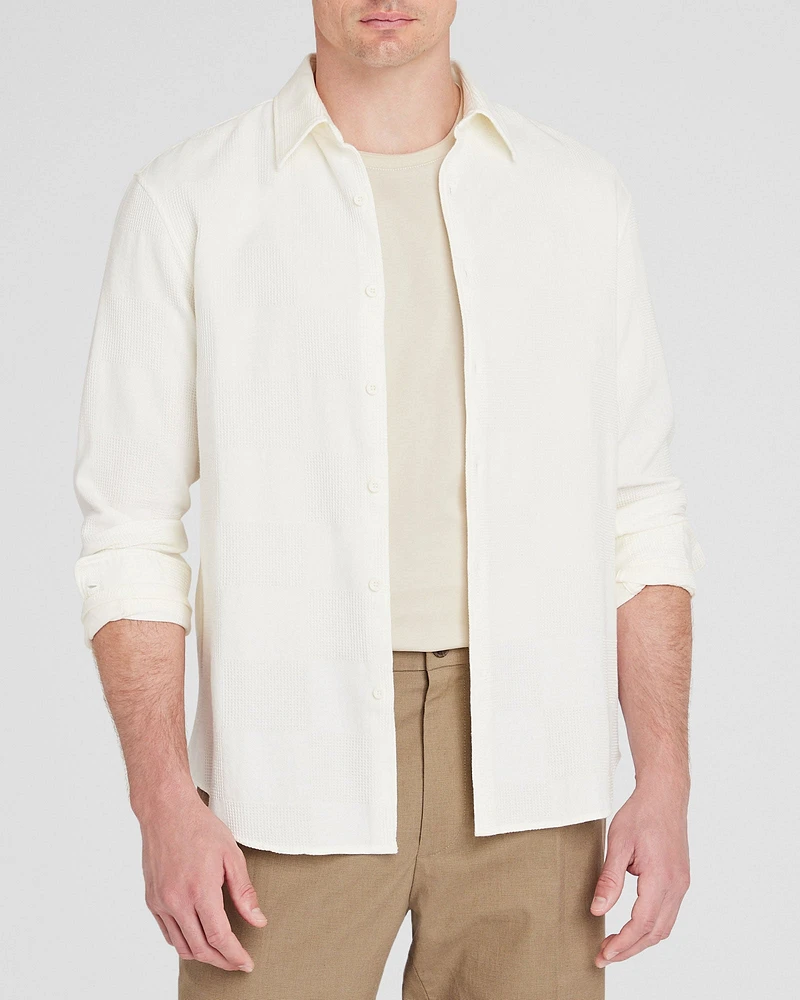 Waffle Textured Shirt
