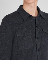 Cashmere Sweater Shirt