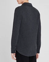Cashmere Sweater Shirt