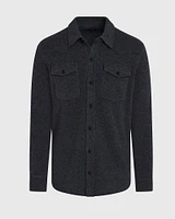 Cashmere Sweater Shirt