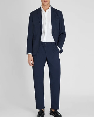 Elastic Seersucker Trouser
