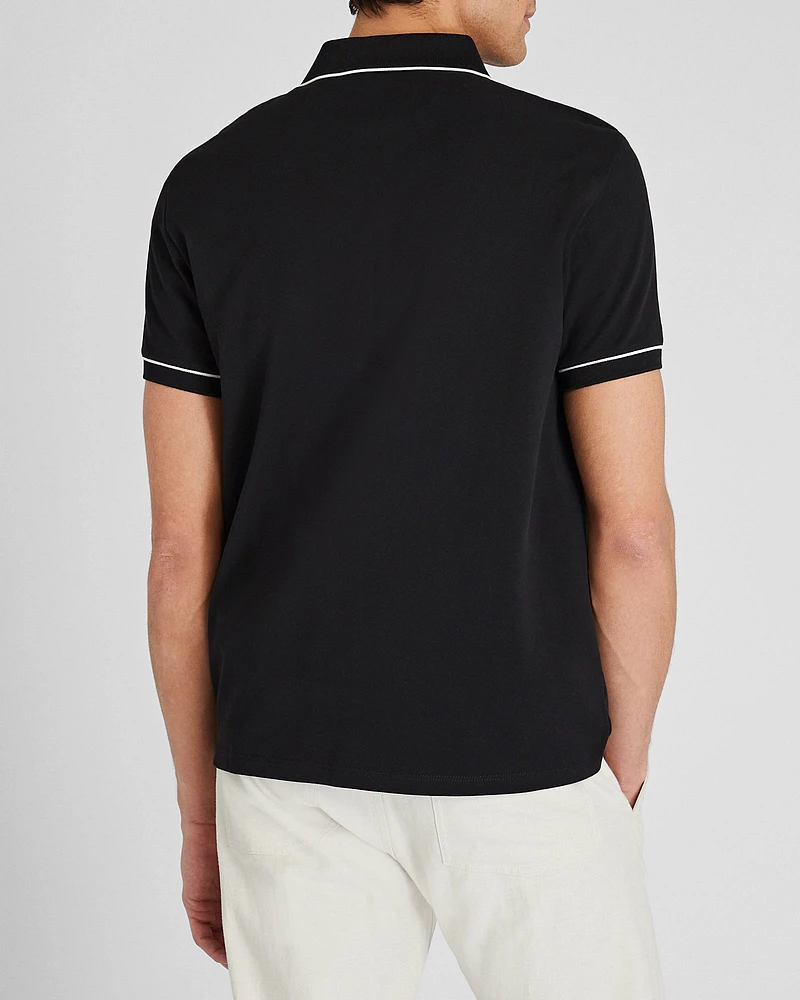 Tipped Piqué Polo