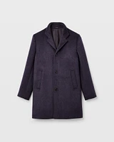 Loukas Funnel Neck Coat