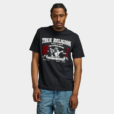 True Religion Vintage No.1 Tee / Jet Black