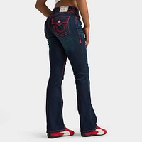 True Religion Women's Rhinestone Becca Boot Supt / Indigo Twilight