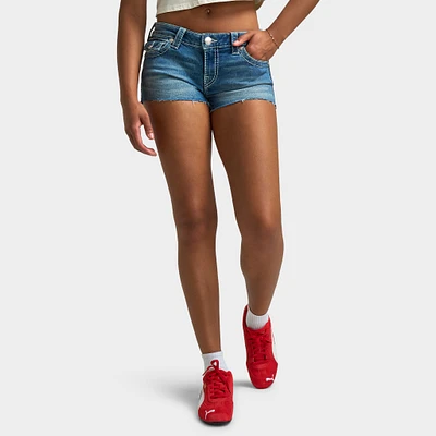 True Religion Women's Wing Joey Cut Off Flap Big T / Gahan