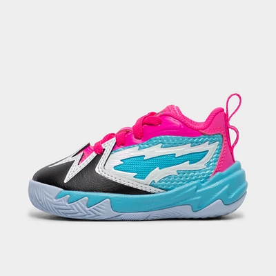 PUMA Toddlers' Scoot 1 Pink / Blue - Silver