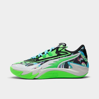 PUMA Scoot Zeros II Green / Black - Pink