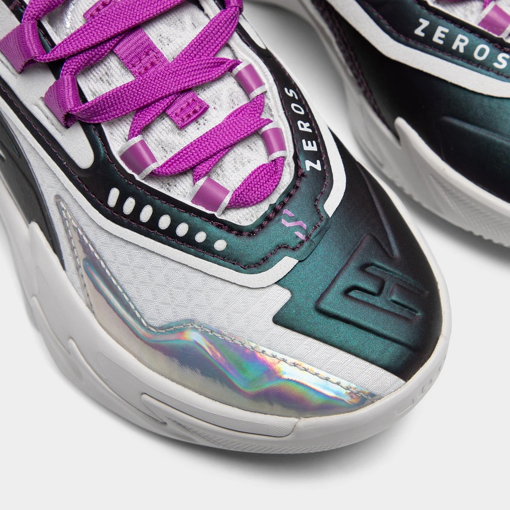 PUMA Juniors' Scoot Zeros II "Sterling" Feather Gray / Wild Berry