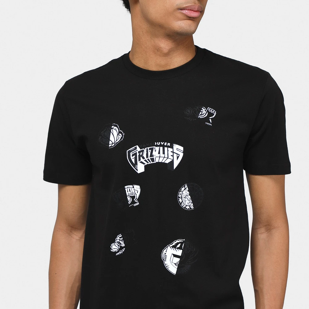 Mitchell & Ness Vancouver Grizzlies Night T-shirt Black / White