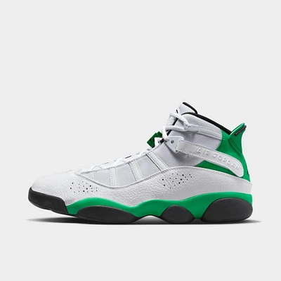 Jordan 6 Rings White / Lucky Green - Black