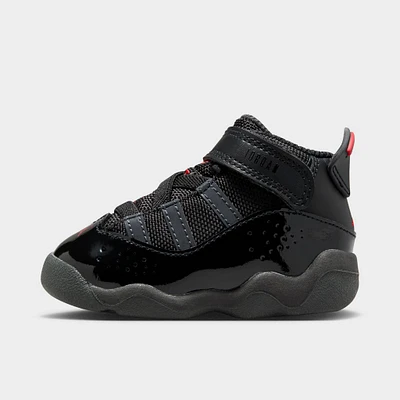 Jordan 6 Rings TD Black / Fire Red - Anthracite