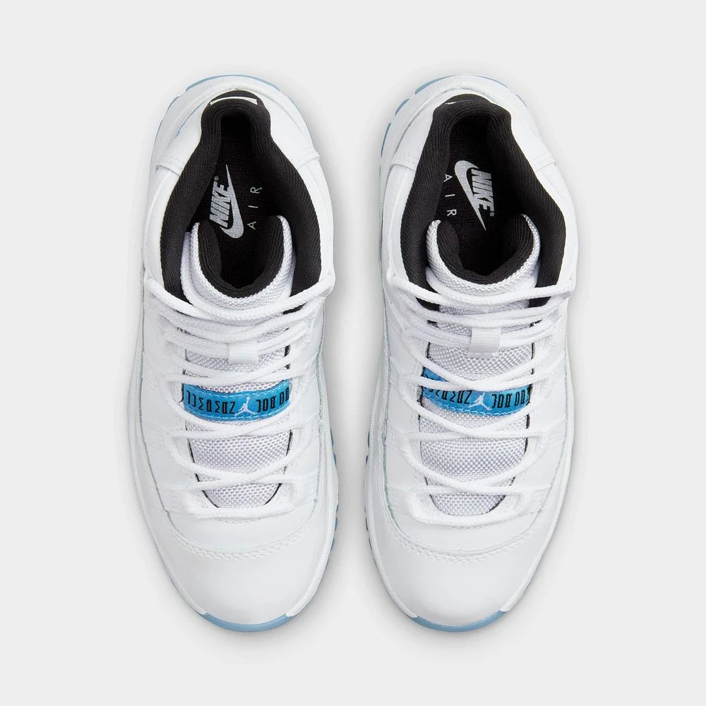 Jordan 11 Retro PS White / Legend Blue - Black
