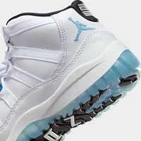 Jordan 11 Retro PS White / Legend Blue - Black