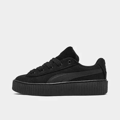 PUMA x FENTY Juniors' Creeper Phatty Corduroy Black / Gold