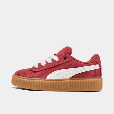 PUMA x FENTY Childrens' Creeper Phatty Corduroy Club Red / Warm White - Gum