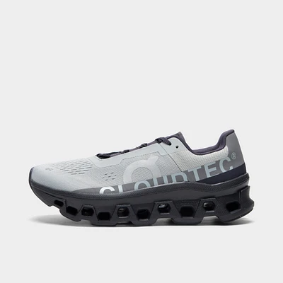 On Cloudmonster 1 Glacier / Black