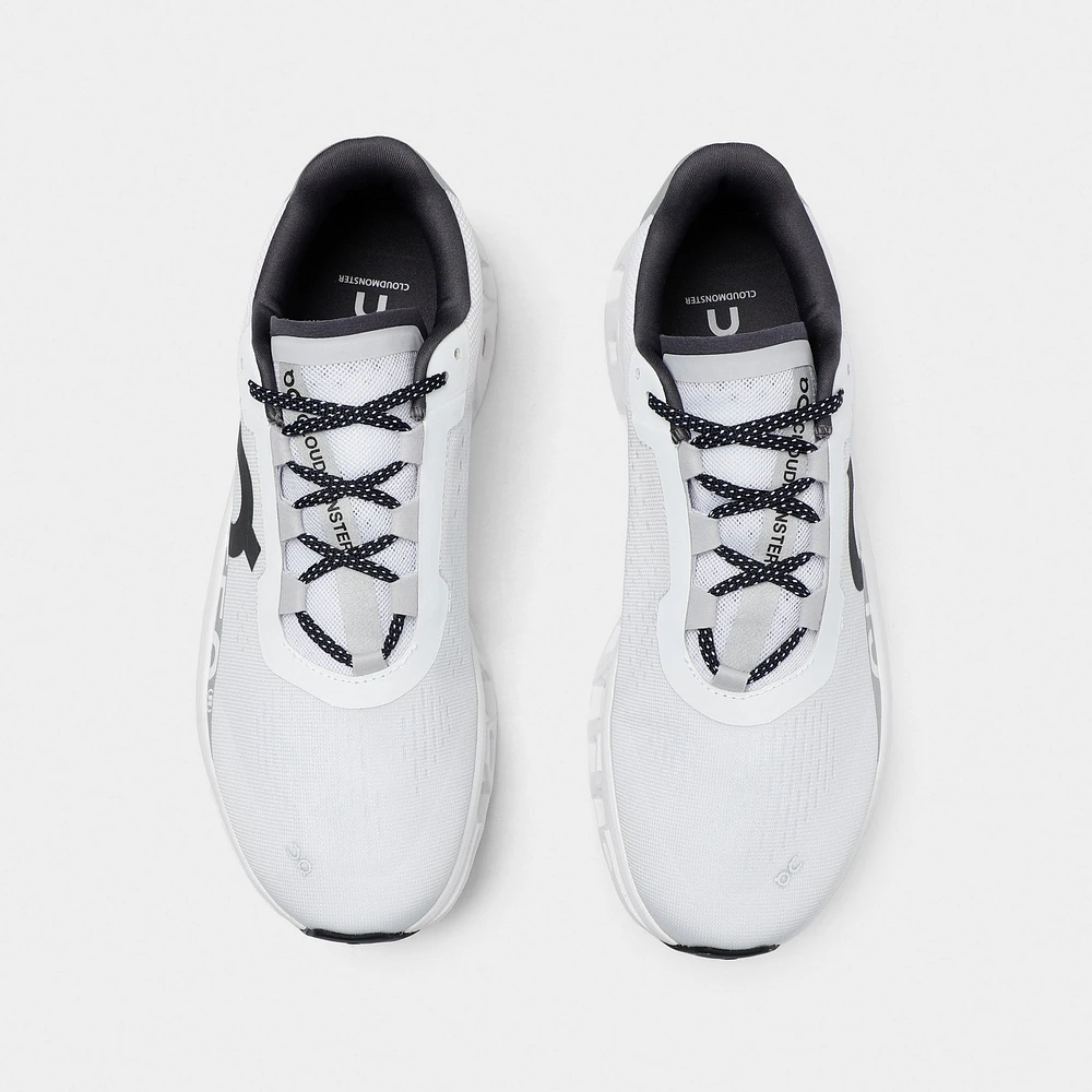 On Cloudmonster 1 / All White
