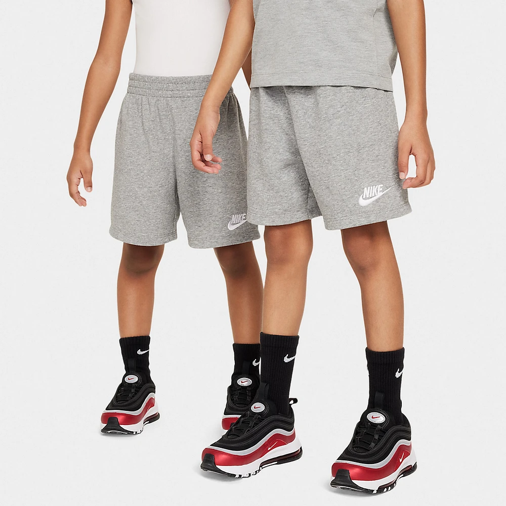 Nike Sportswear Childs' Club Knit Shorts Set / Grey Heather