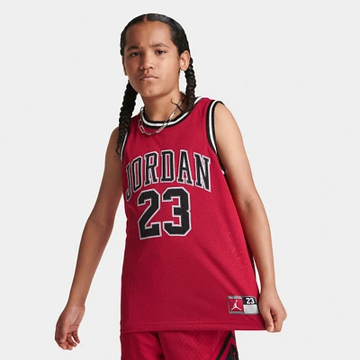 Jordan Juniors' '23 Basketball Jersey / Gym Red