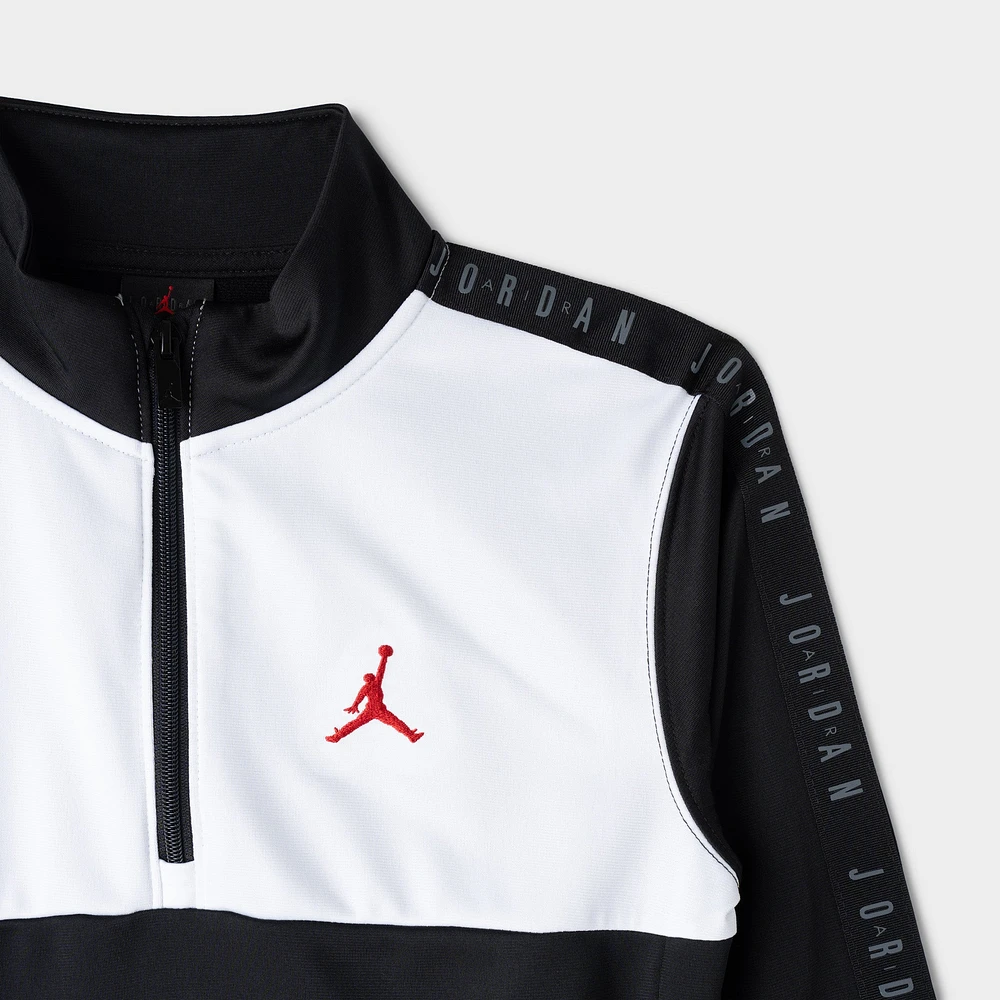 Jordan Junior Boys' Colourblock Tricot Jumpman Set / Black