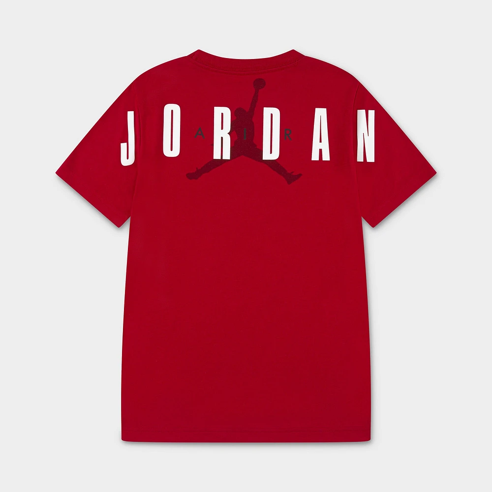 Jordan Junior Boys' Courtyard Graphic T-Shirt / Gym Red