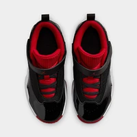 Jordan Max Aura 6 Black / Gym Red - White