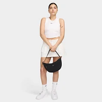 Nike Aura Crescent Crossbody Bag Black / Matte Silver